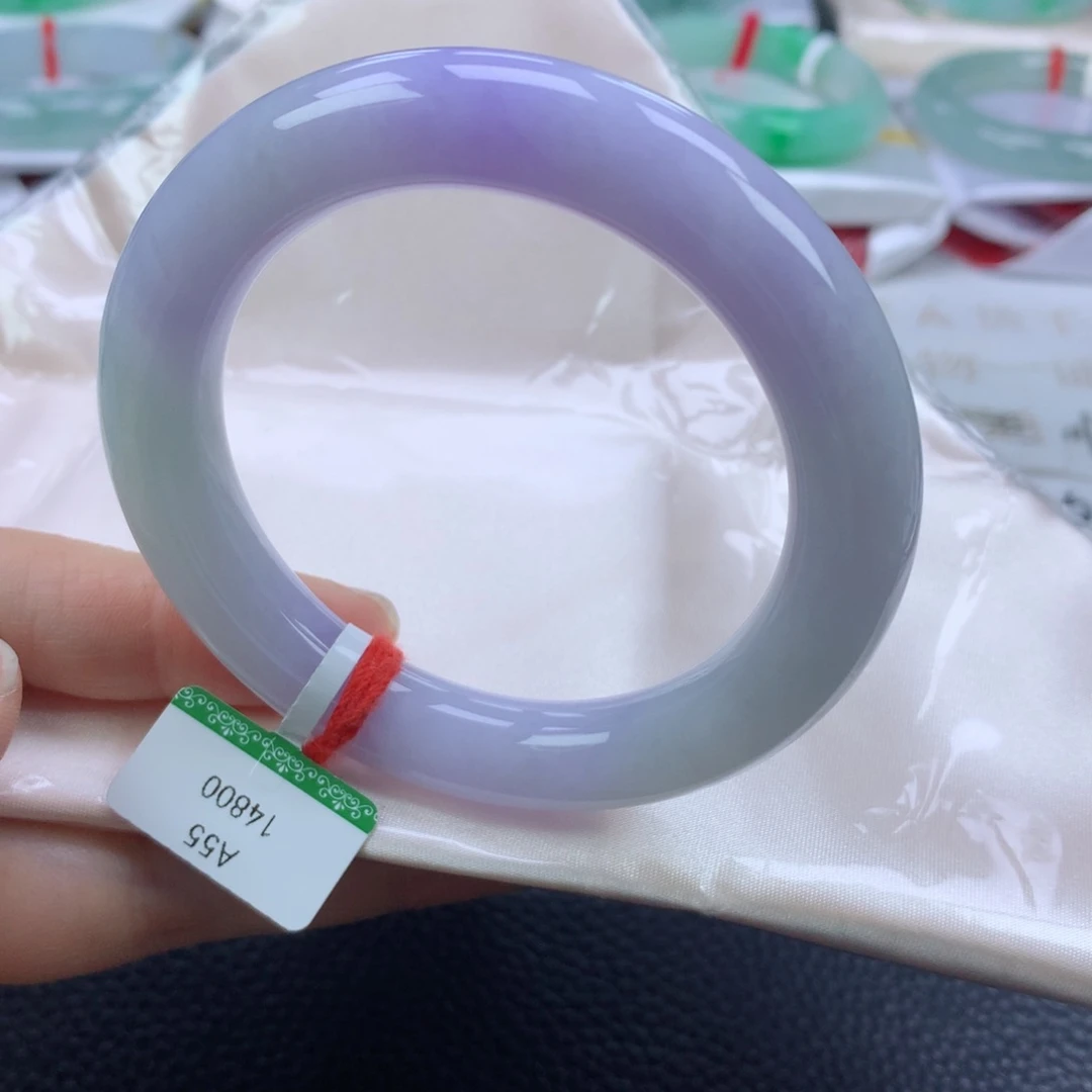 翡翠手镯未镶嵌55圆