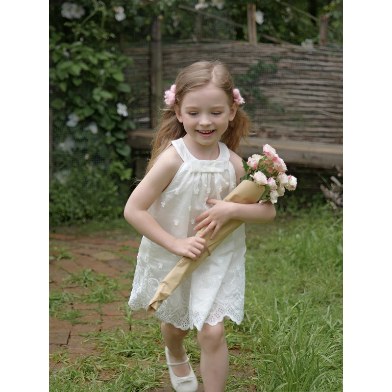 【1月5日反季清】奥罗拉高定天咝裙 纯棉淑女女宝亲肤春夏 IC968