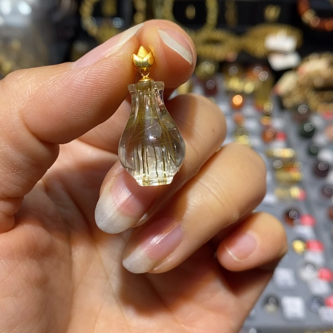手链未镶嵌水晶吊坠