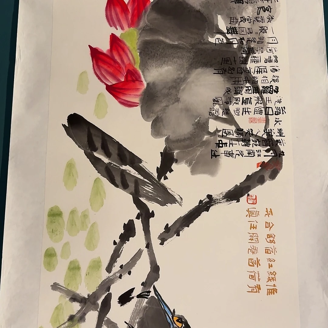 国画邹老师作品画作