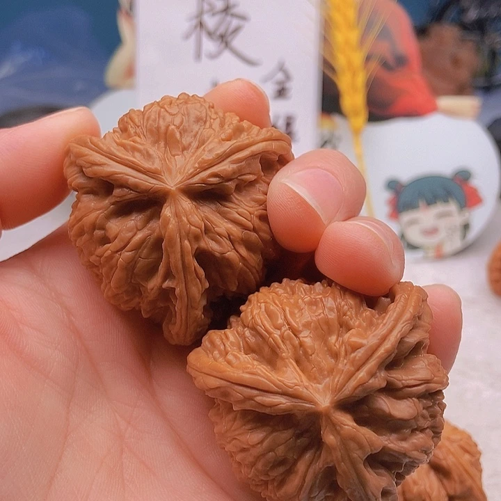 吊坠文玩核桃总****…三棱