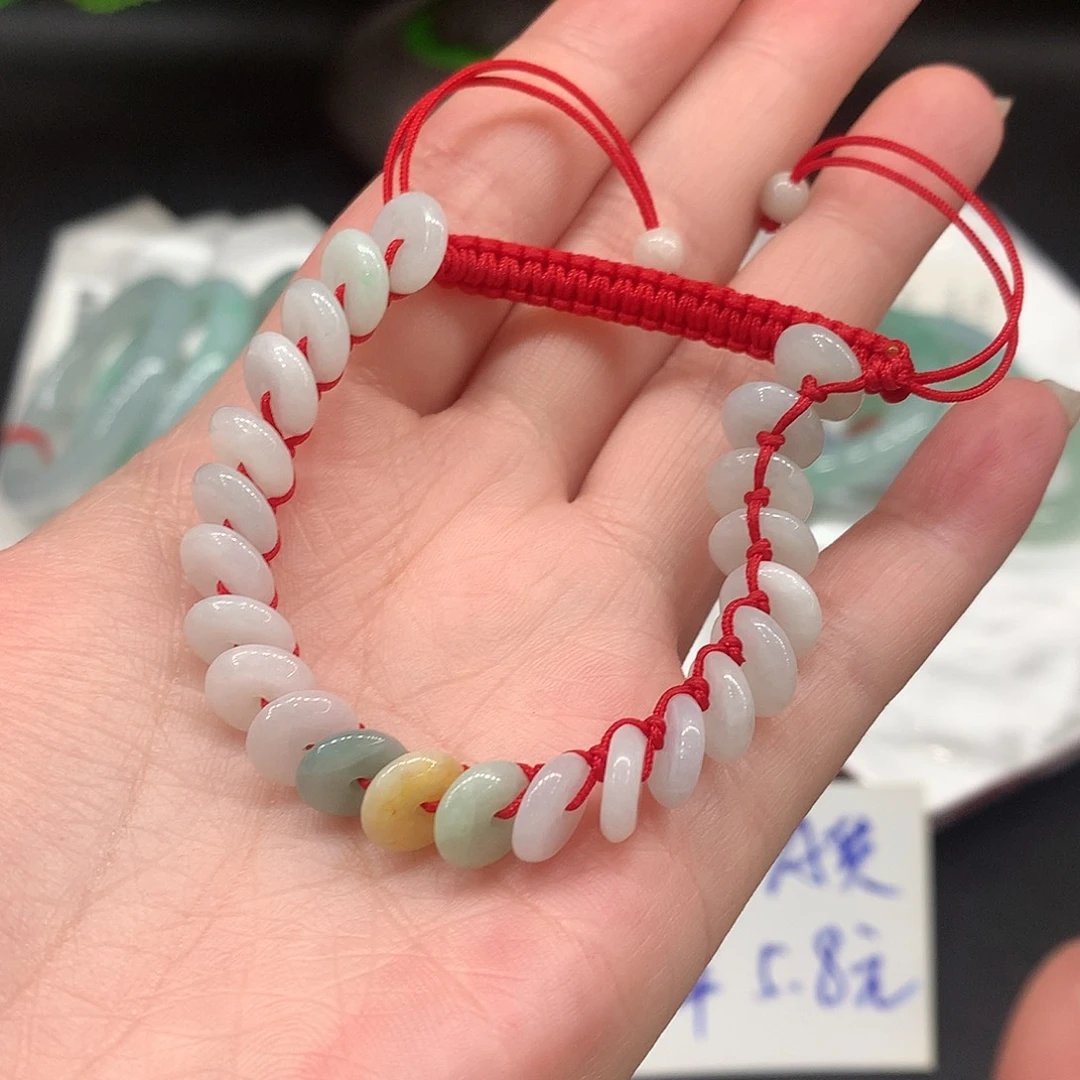 翡翠未镶嵌颈饰手链多样性发货