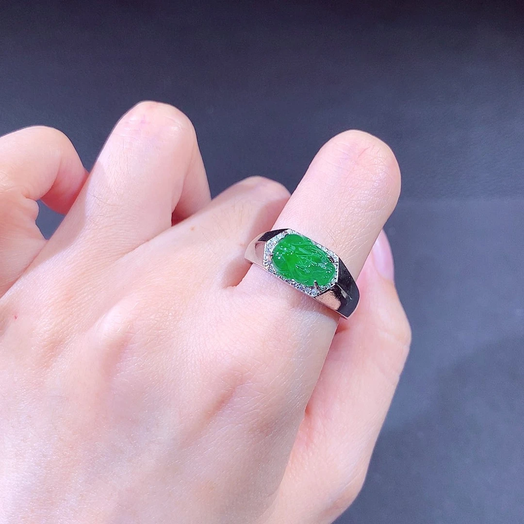 未镶嵌戒指翡翠翡翠