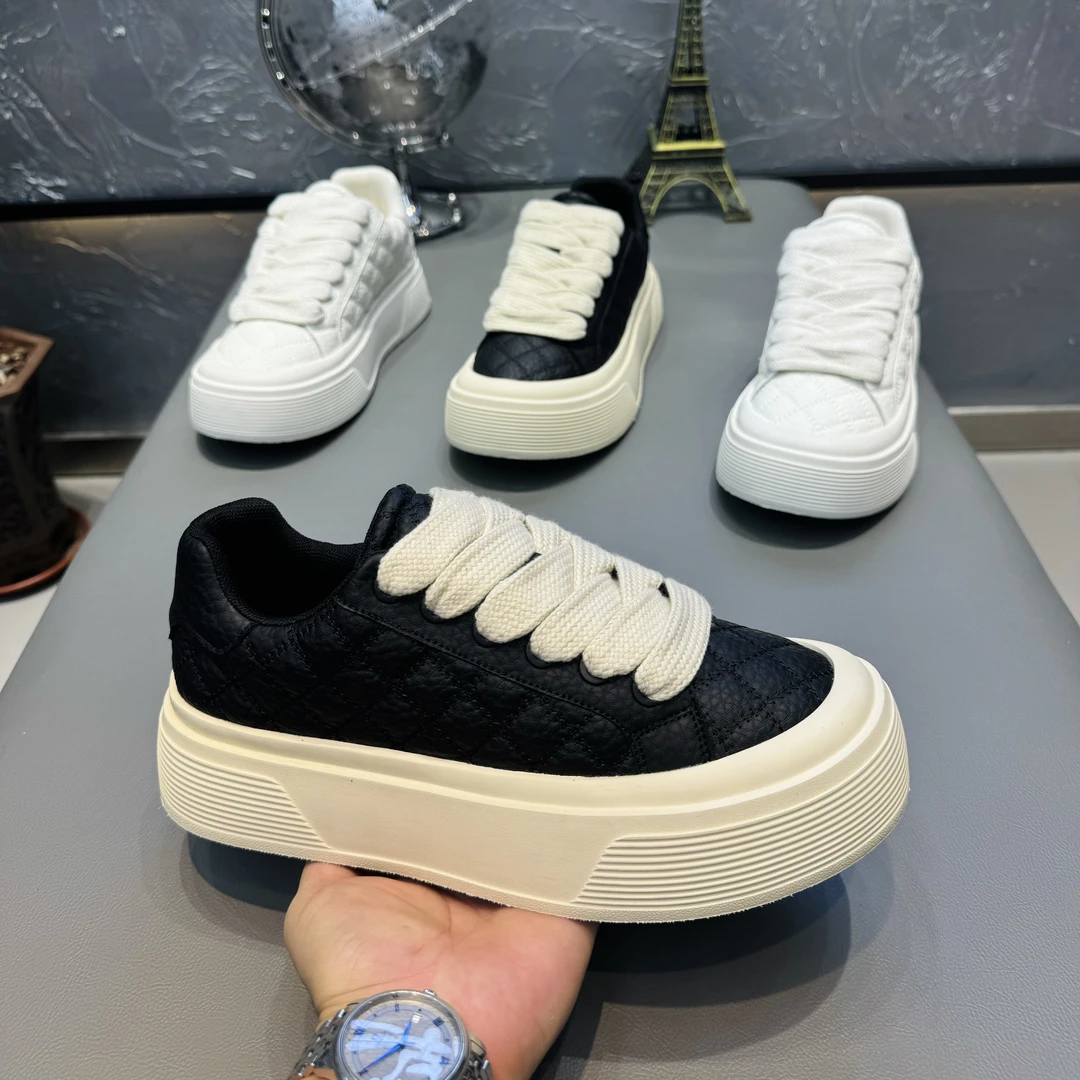 118-207冬季新款男士加绒保暖棉鞋时尚百搭潮流厚底运动休闲板鞋