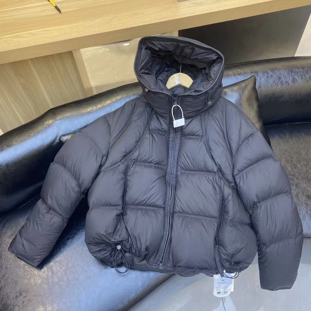 2550冬季连帽新款韩版羽绒服（衣长63CM左右）