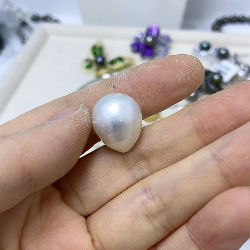 【闪购商品】海水珍珠颈饰银S925镶嵌?***?