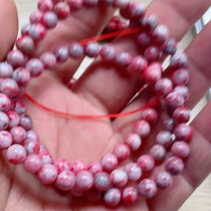 天然辰砂原石首饰