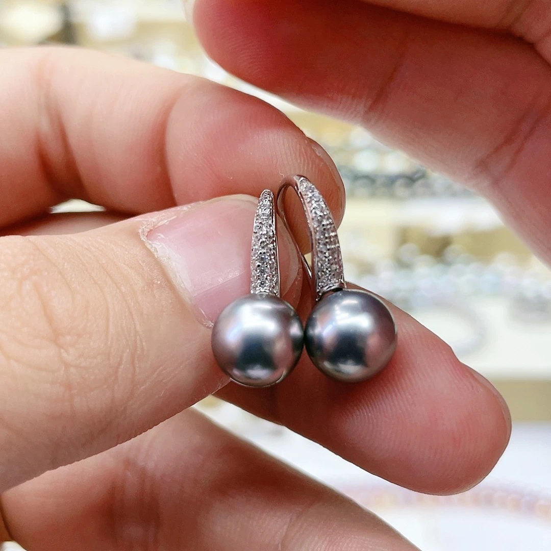 海水珍珠颈饰银S925镶嵌