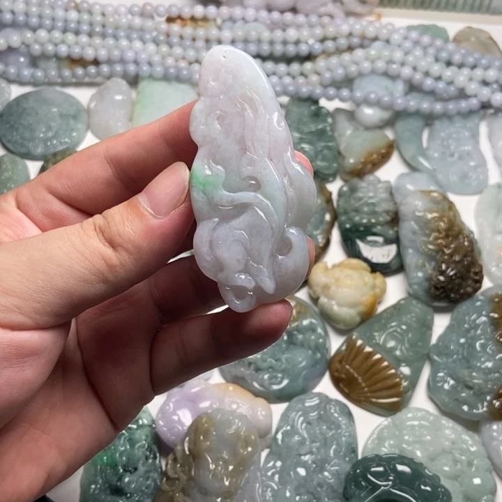 颈饰未镶嵌翡翠狐狸61