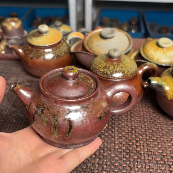 茶杯紫砂融****车锔钉手持