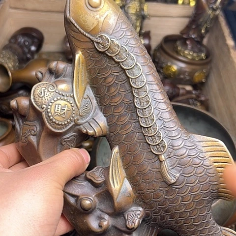 铜制文玩把玩物件