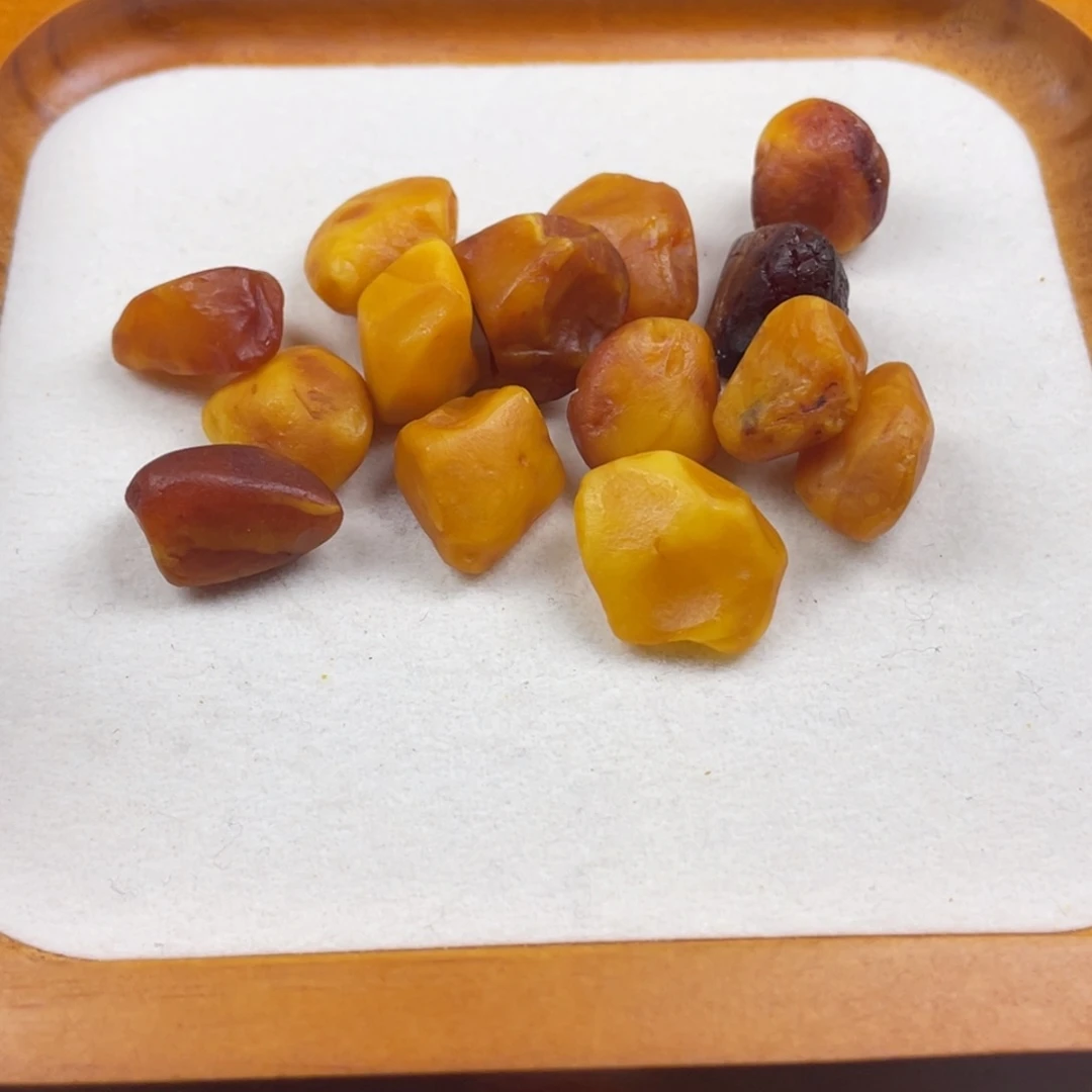 安***缦定制琥珀未镶嵌定制