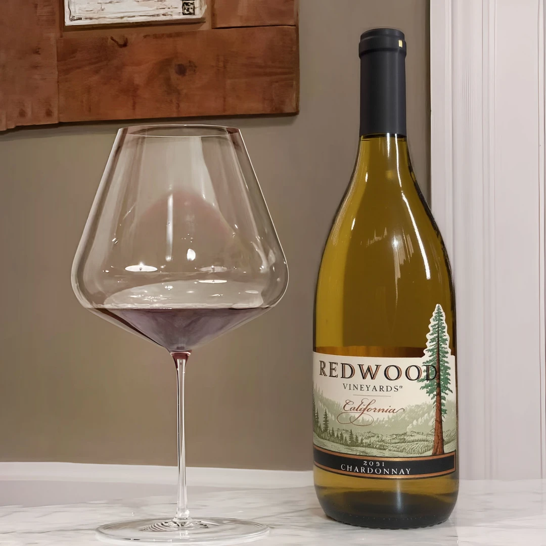 美国加州布朗克酒庄红杉树霞多丽白葡萄酒