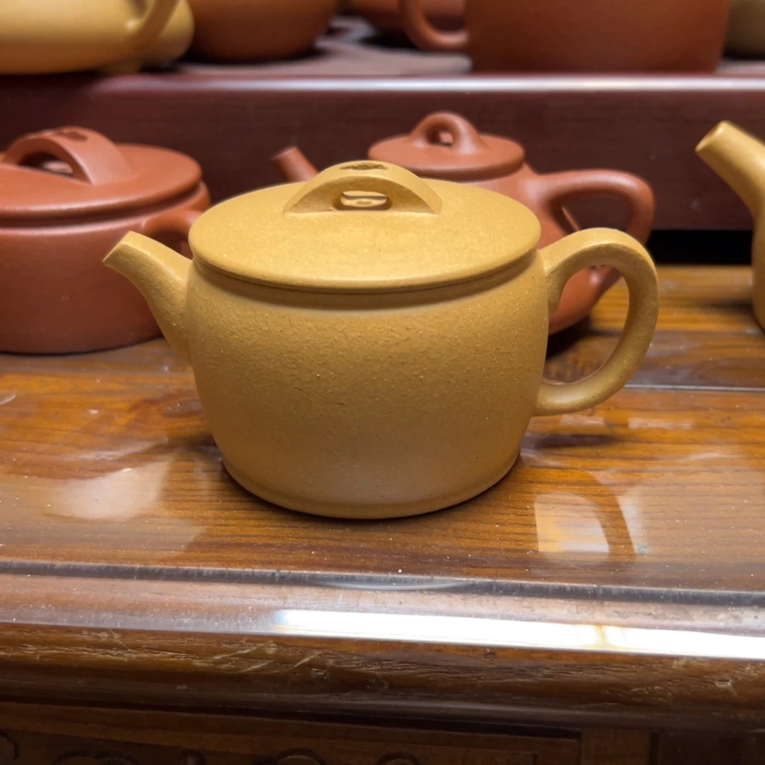 茶壶紫砂汉瓦微瑕150ccc段泥
