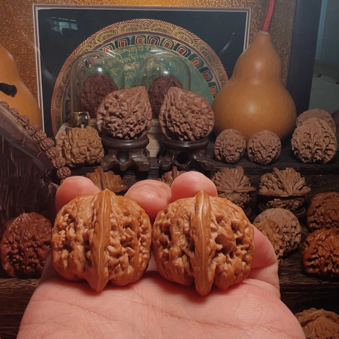 吊坠文玩核桃秦岭小众天眼