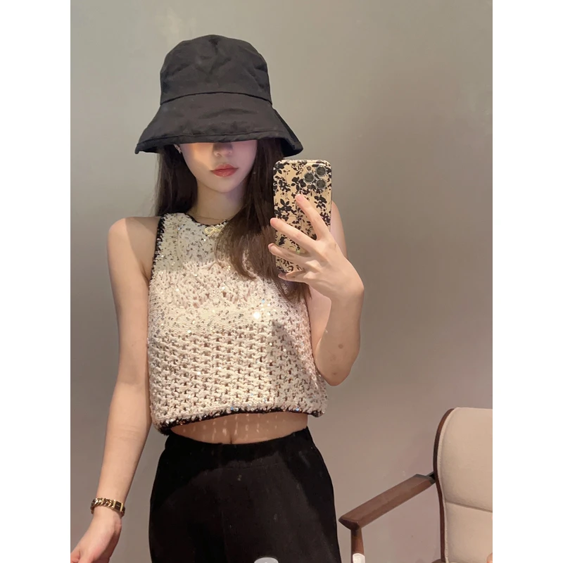 Lilylikes COCO珠片背心100荃棉特种珠片纱升级版小香重工