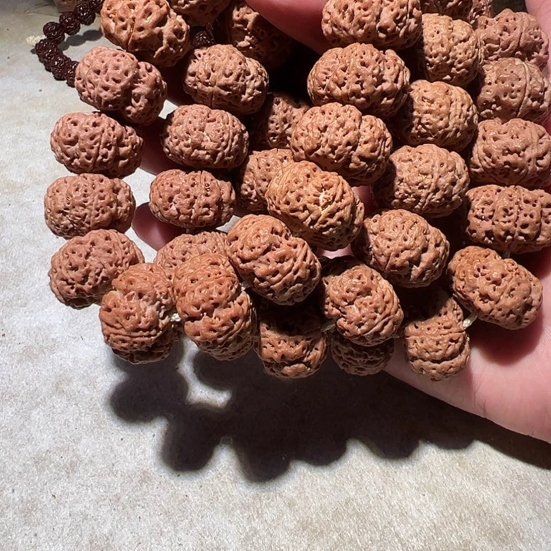 金刚菩提手串王者夹板22尺寸左右头货