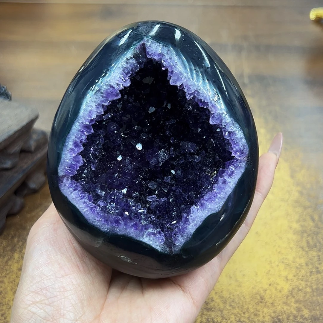 紫晶摆件未镶嵌晶体