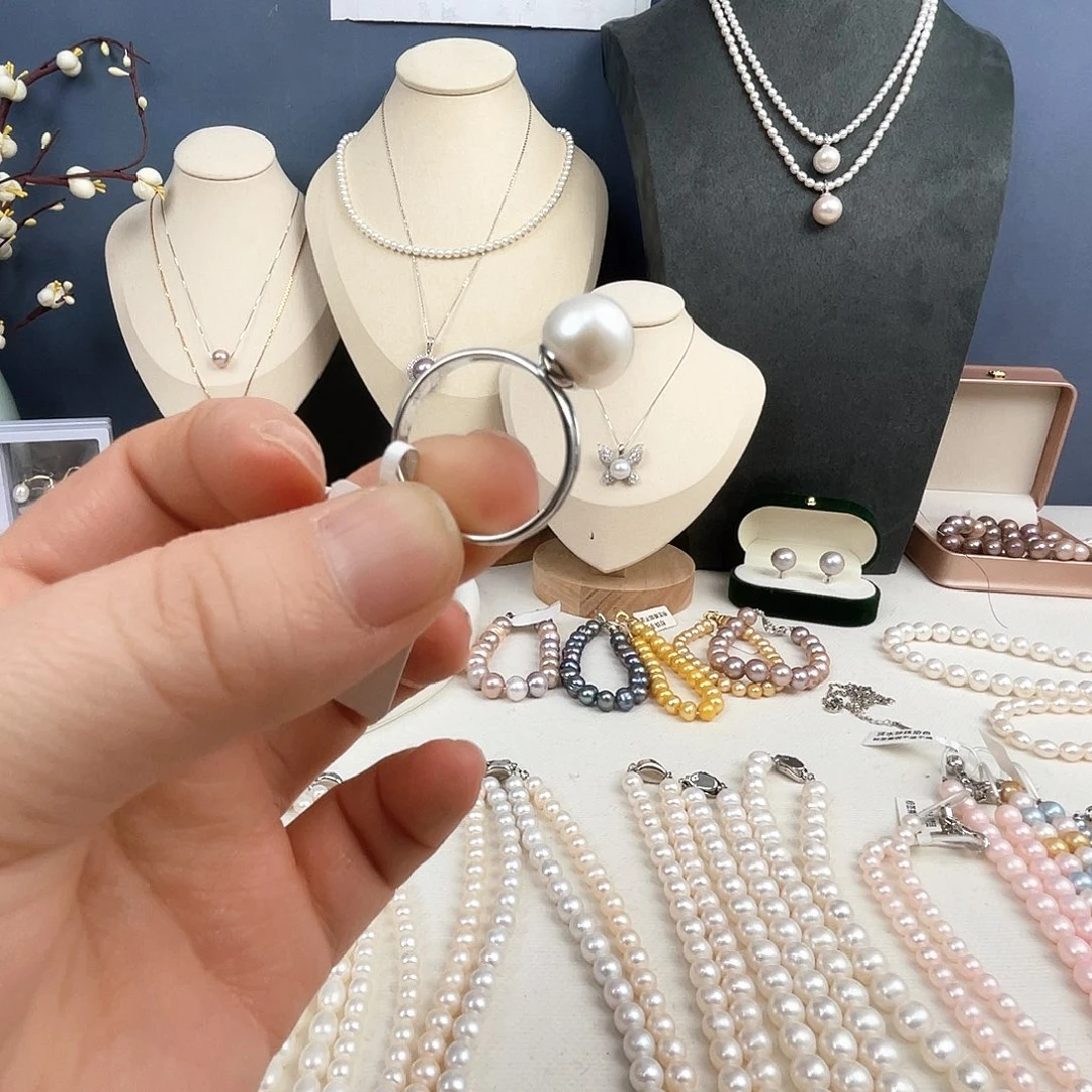 淡水珍珠未镶嵌套链