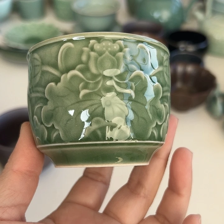 小米茶器龙泉青瓷