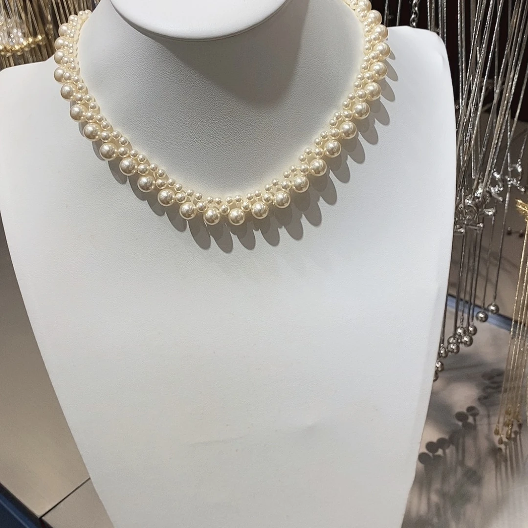 锆石纯铜陶瓷项链