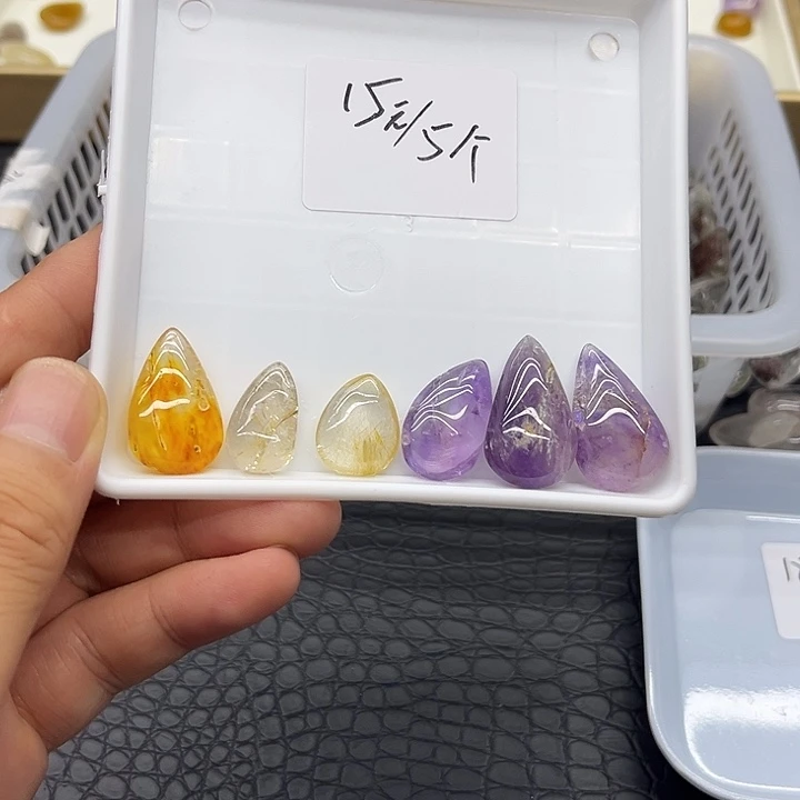 水晶珠宝半成品未镶嵌102