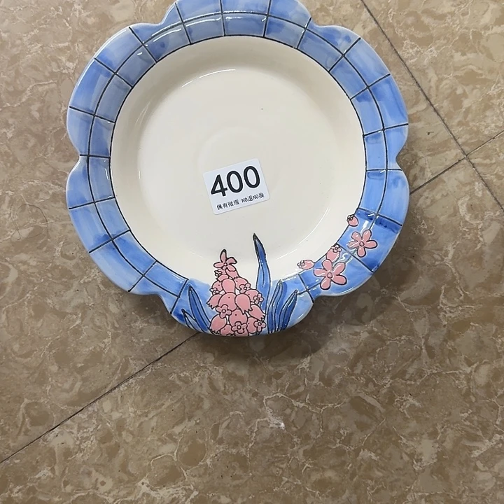 塑料陶瓷碗400盘子一个