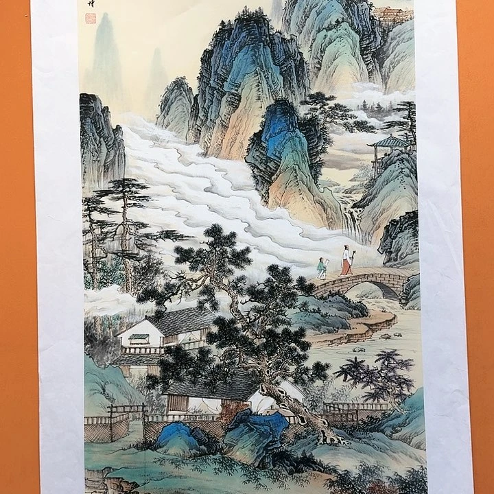 国画书法作品多次参加