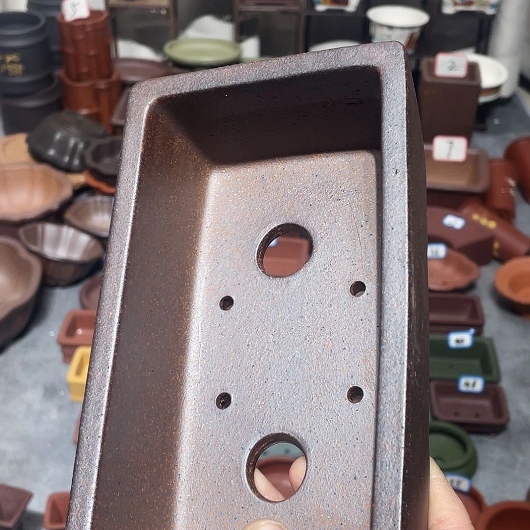 紫砂紫砂小盆15.5*8.5*4.5