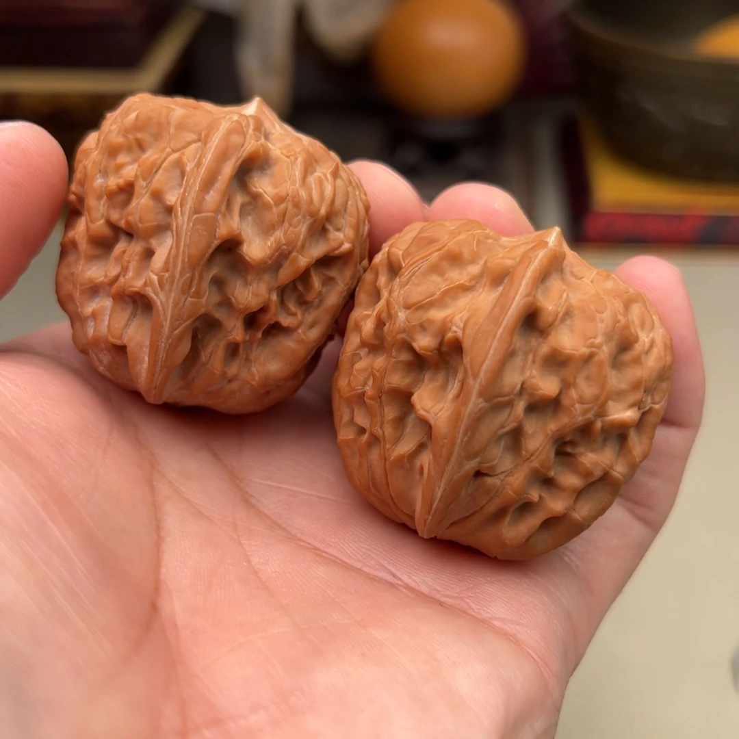 文玩核桃吊坠芭蕉扇40.5