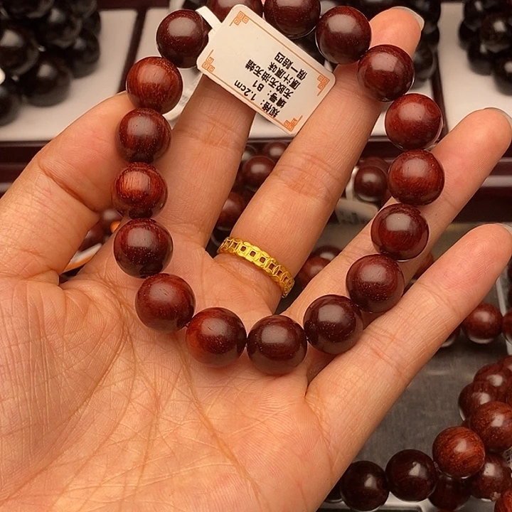手串/手链小叶紫檀1.2原汁原味高油密老料