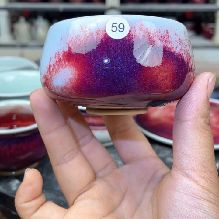 瓷片纯手工制作……微微瑕