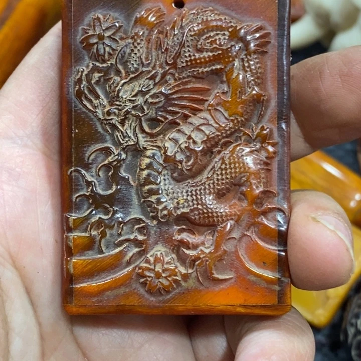 滴血莲花菩提吊坠