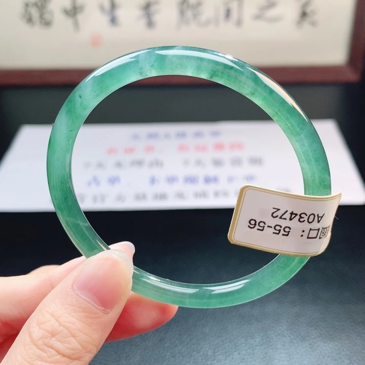 翡翠未镶嵌手镯翡翠手镯45