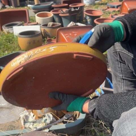 紫砂花盆紫砂花盆盆景盆栽