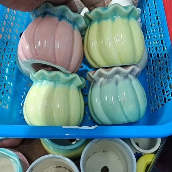 微瑕陶瓷盆12包邮