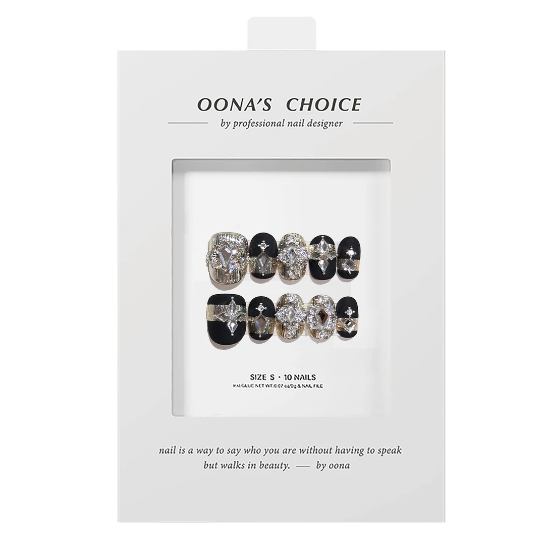 【苏黎世】设计师款布契拉提风小众高级感华子钻巨重工美甲穿戴甲