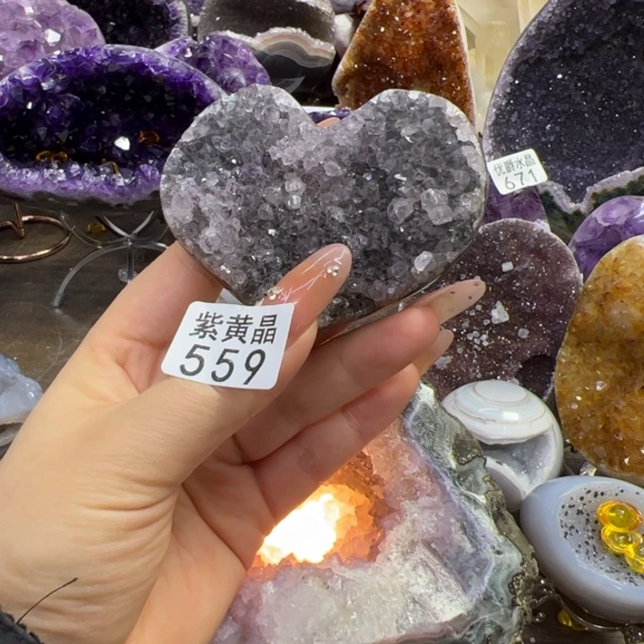 未镶嵌大型摆件（非配饰）紫晶559