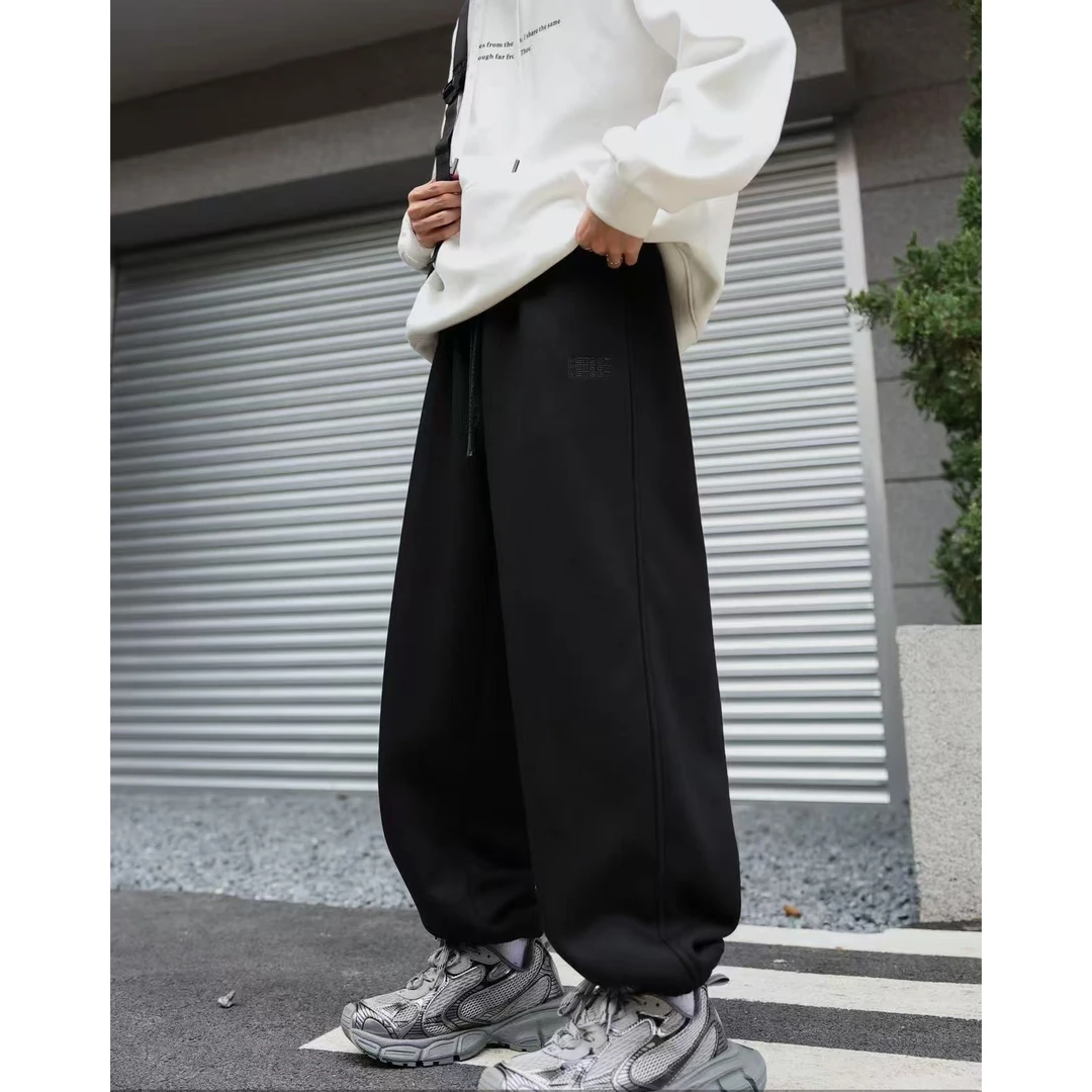 82068青少年休闲百搭加绒加厚束脚裤