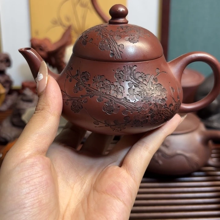 紫砂茶宠原矿精品高端紫砂壶