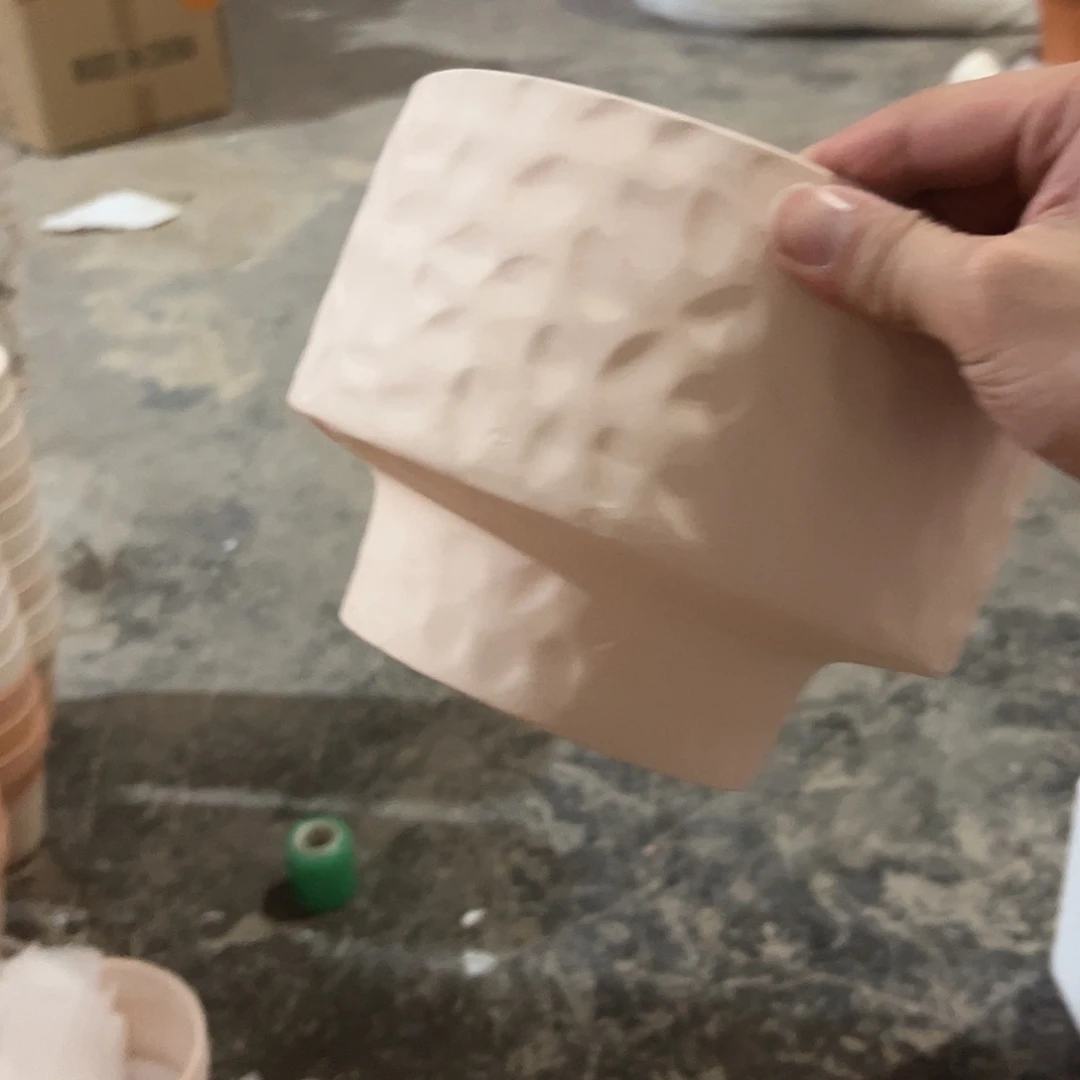 波西米亚矮盆20口15高1个【微瑕】