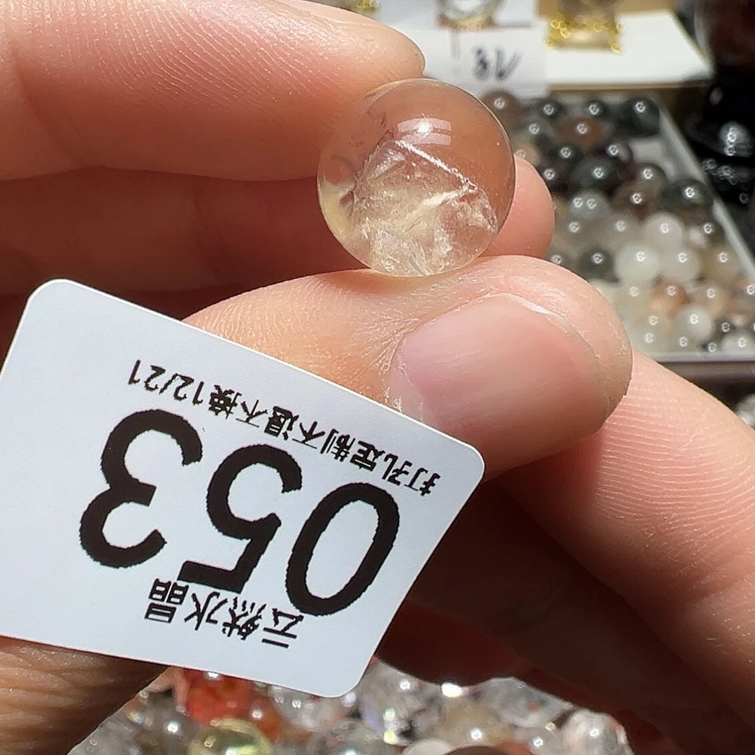 水晶未镶嵌珠宝半成品