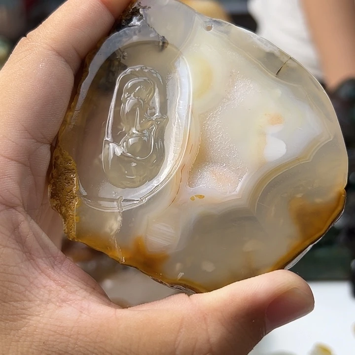 未镶嵌颈饰玛瑙/玉髓