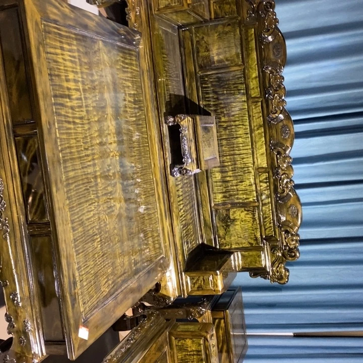 雄***伟楠木沙发十三件套财源滚滚