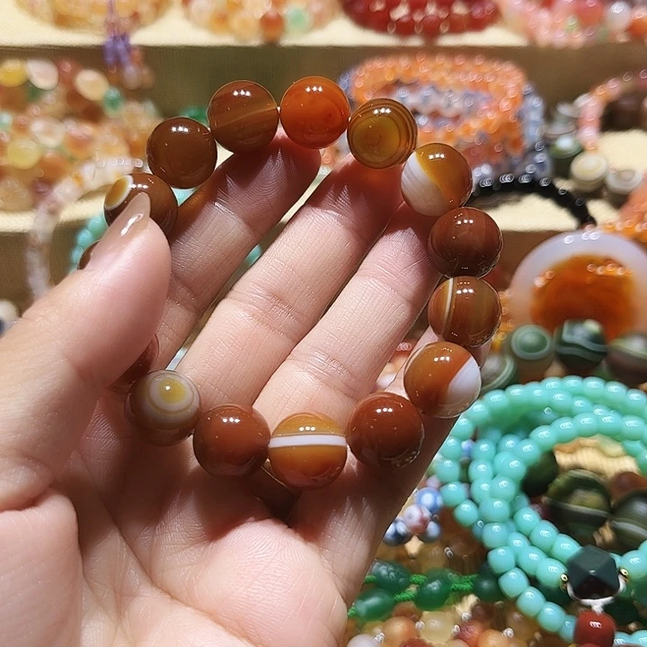 玛瑙/玉髓未镶嵌手链