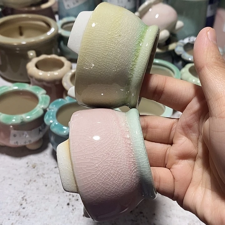 红陶【满10米包邮默认微瑕疵】2个