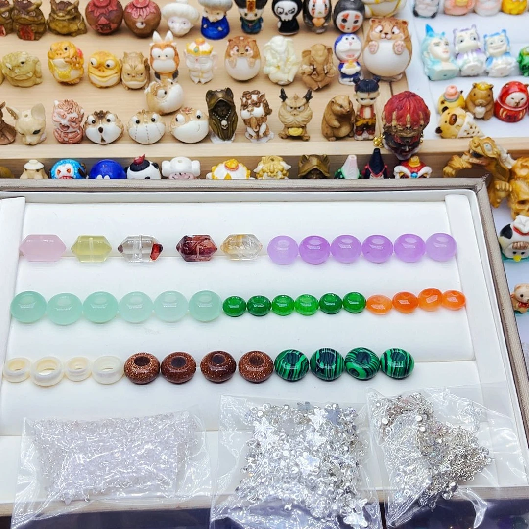 其他鹿骨手工打磨配饰