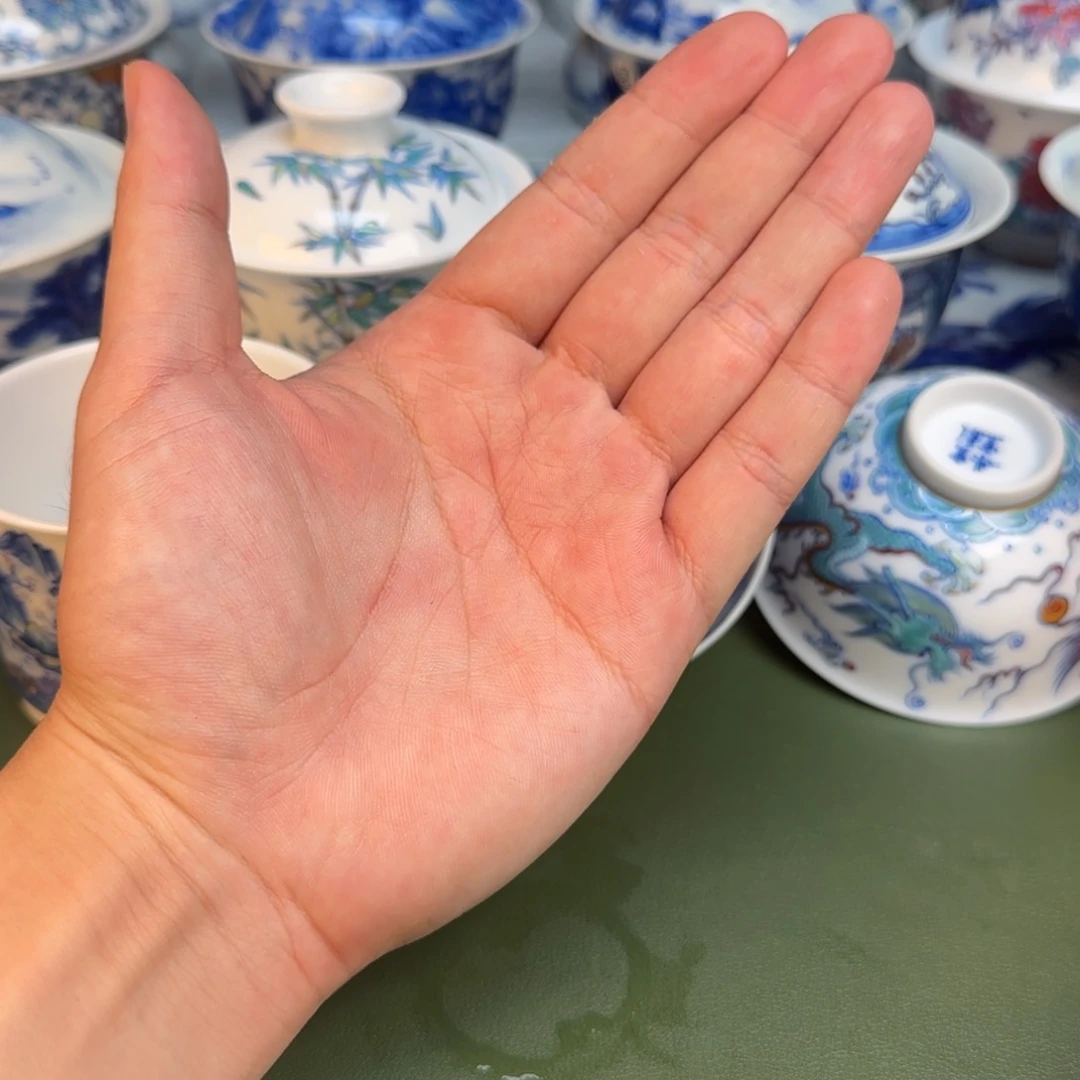 覌**雨彦祖纯手工手绘茶具礼盒链接