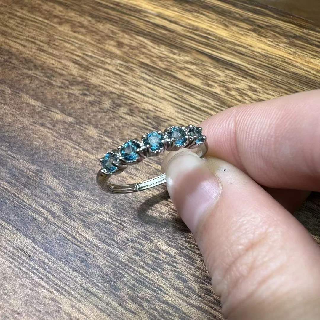 【颜会长甄选】托帕石戒指 多样性发一件 A-001