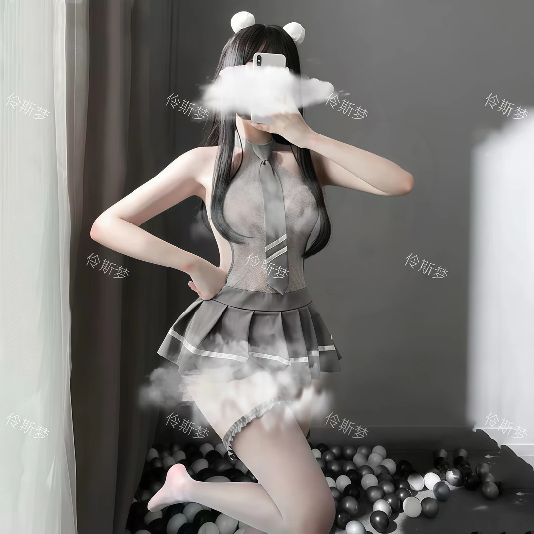 甜酷学妹套装性感制服连衣裙萝莉火辣jk